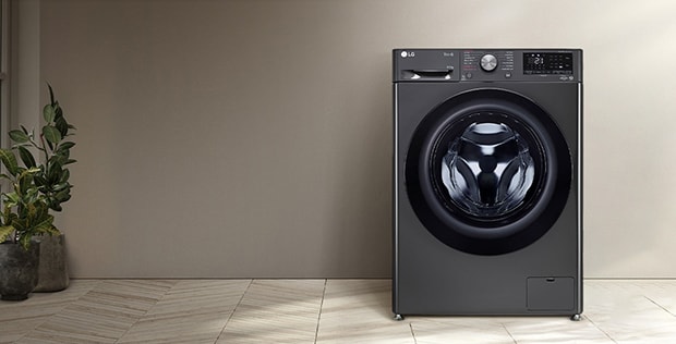 This is an image of a washer and dryer placed side by side.