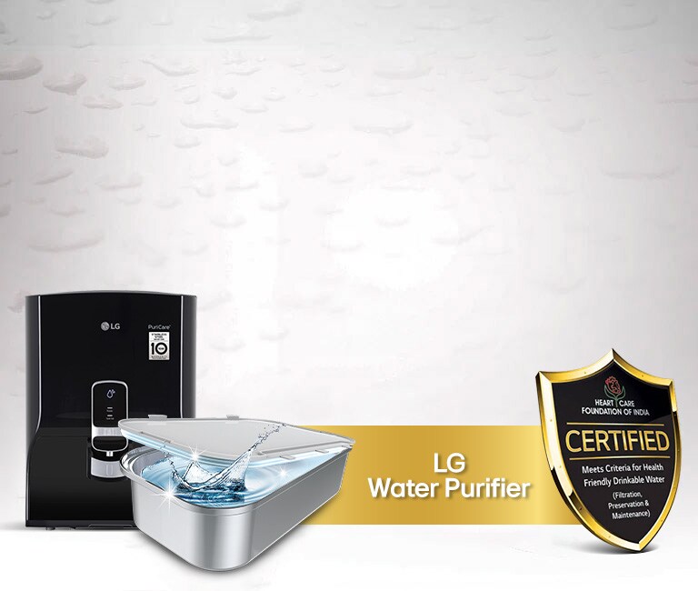 8L RO Mineral Booster Water Purifier WW140NP LG IN