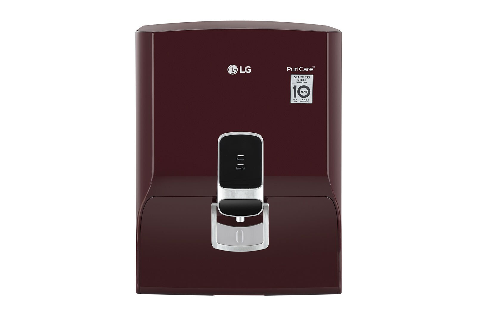 Lg water purifier clearance stainless steel tank