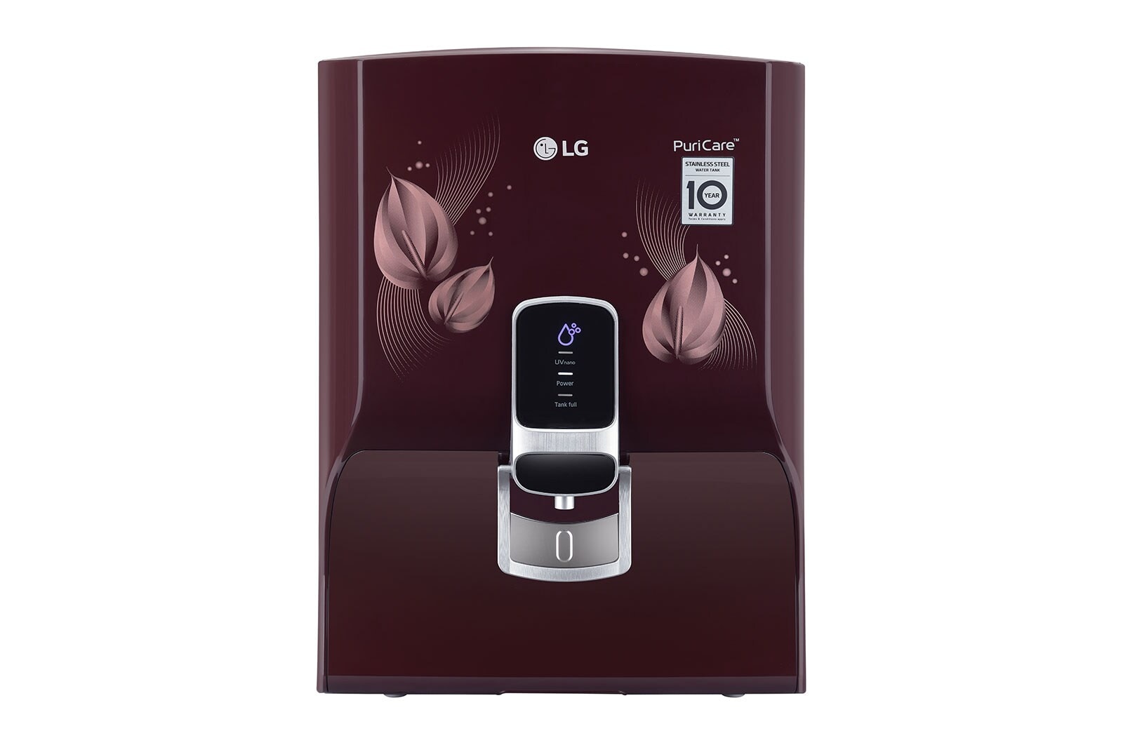 Lg steel tank water best sale purifier