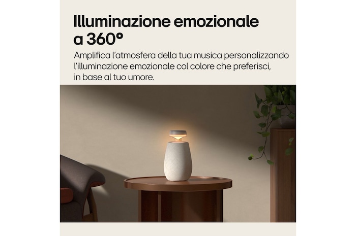 Caratteristica Illuminazione emozionale a 360°