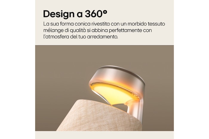 Caratteristica Design a 360°