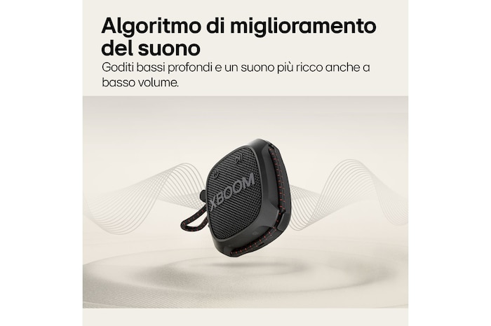 Caratteristica algoritmo di miglioramento del suono