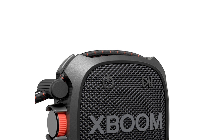 Dettaglio della parte superiore dello speaker