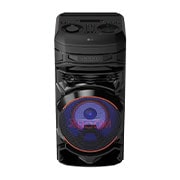 Immagine frontale dello speaker, visto in prospettiva dall'alto