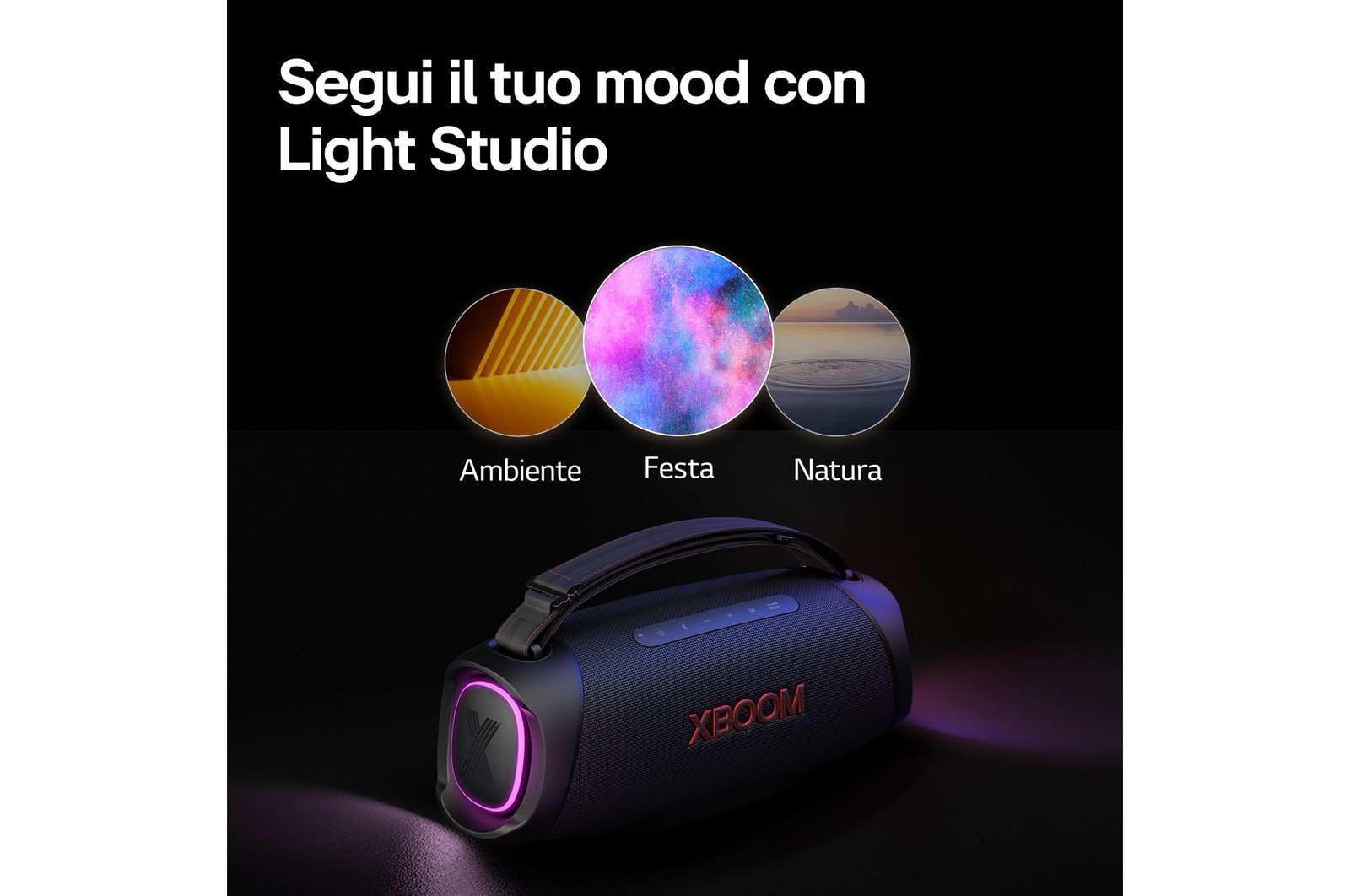 Caratteristica Segui il tuo mood con Light Studio