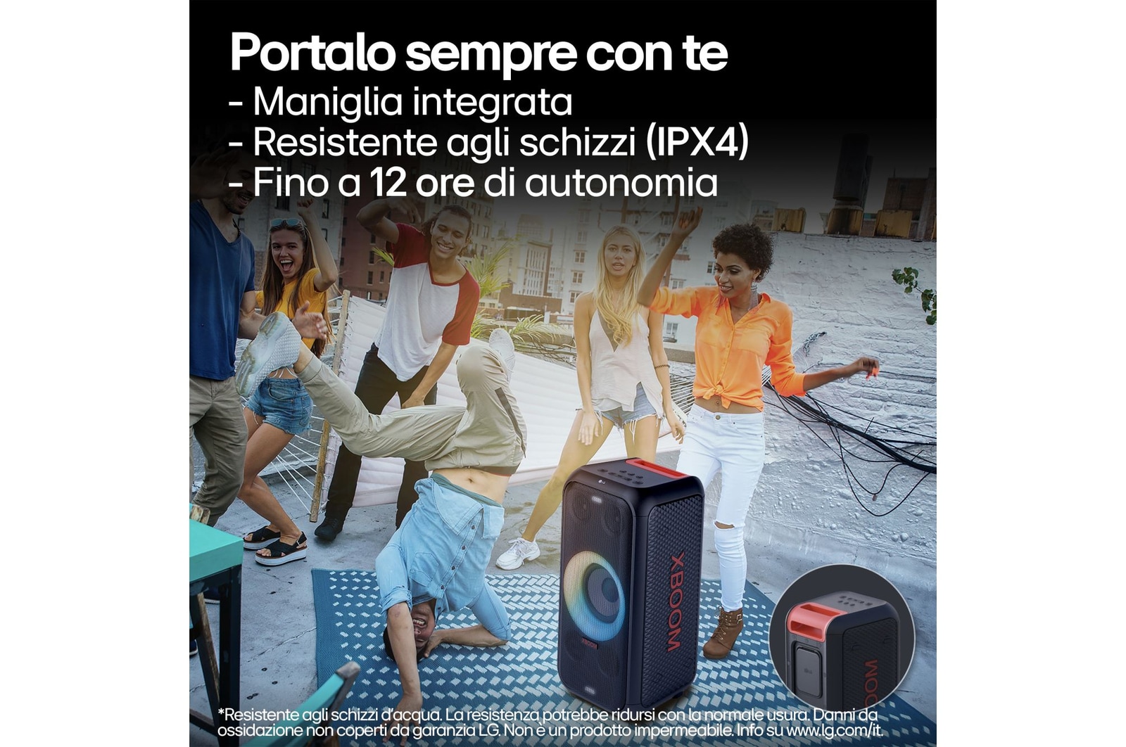 Caratteristica Portalo sempre con te