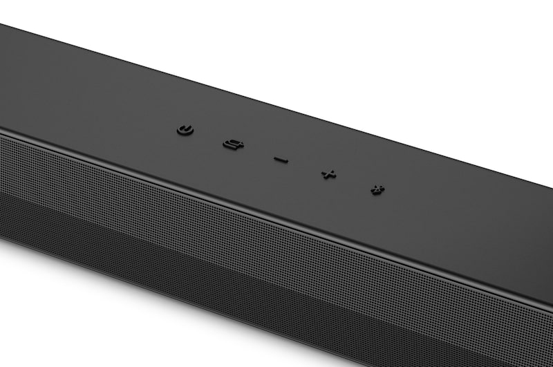 Dettaglio dei comandi sulla soundbar