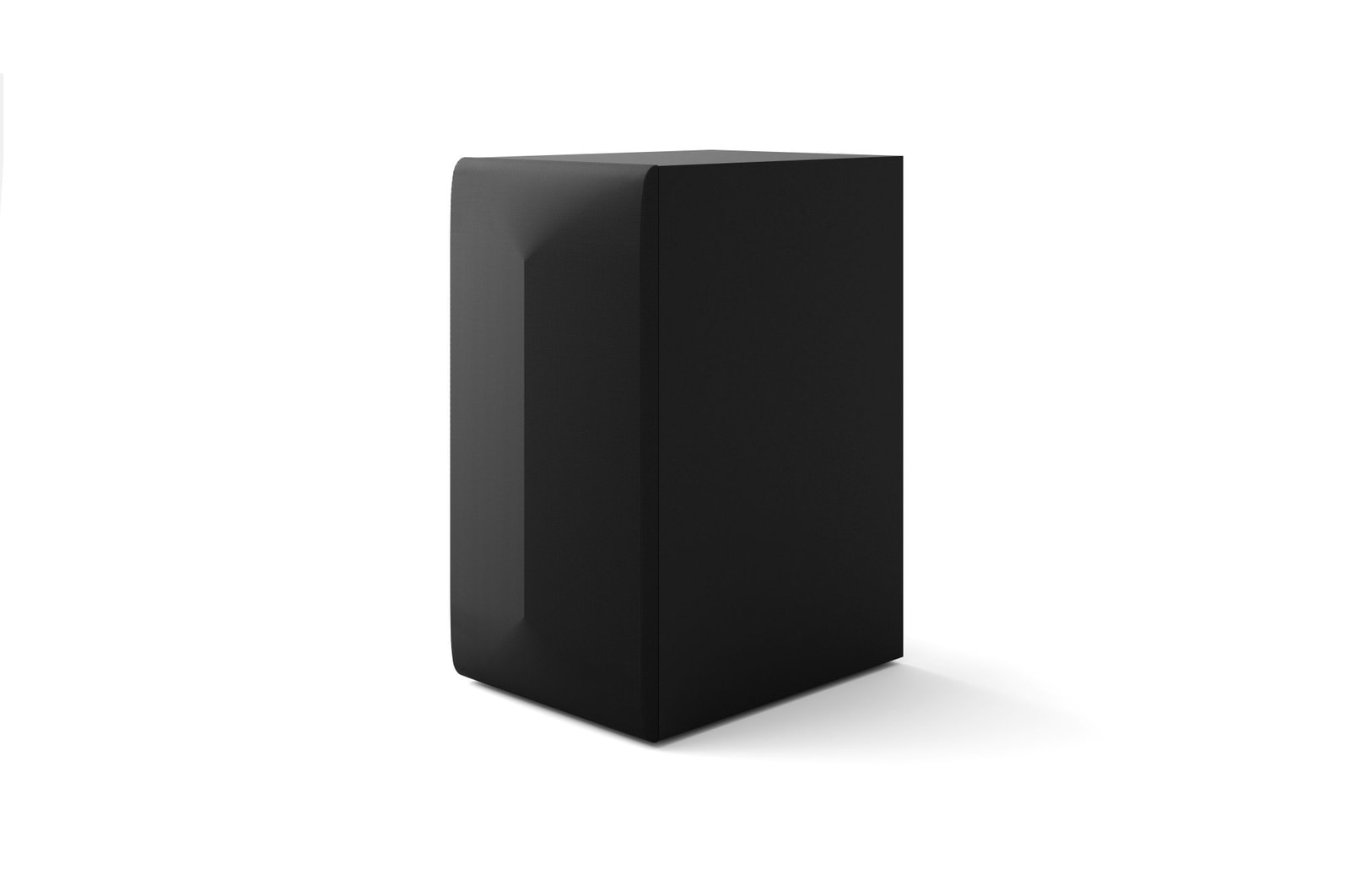 Immagine del subwoofer visto da tre quarti verso sinistra