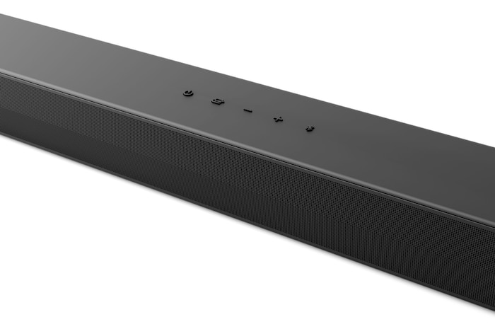 Dettaglio dei comandi sulla soundbar