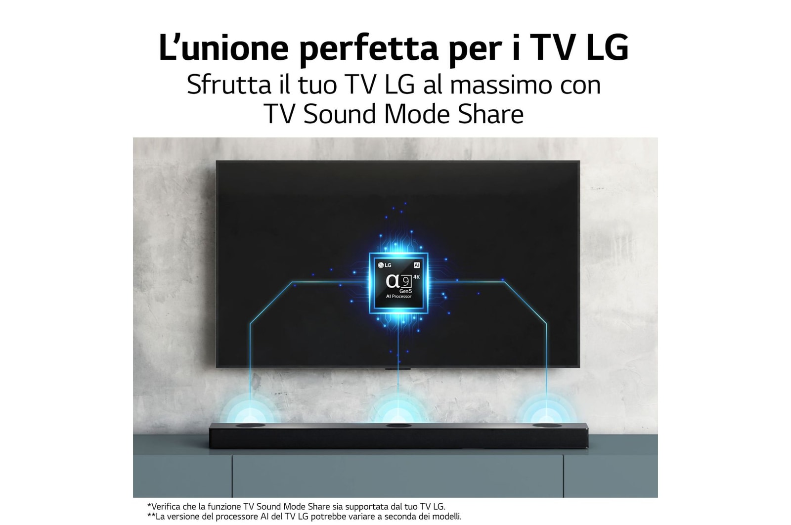 LG Offerta Bundle: TV OLED evo Serie C3 65'' 4K, α9 Gen6 + Soundbar S95QR I 810W 9.1.5 canali, OLED65C35LA.S95QR