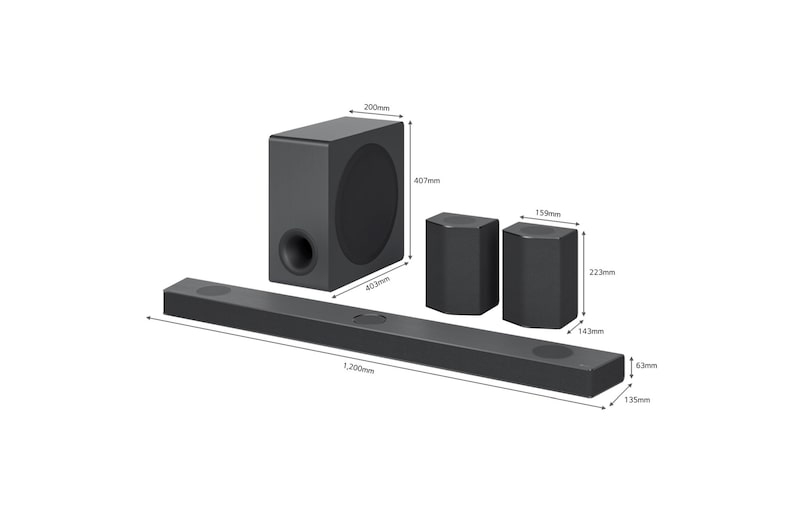 LG Offerta Bundle: TV OLED evo Serie C3 65'' 4K, α9 Gen6 + Soundbar S95QR I 810W 9.1.5 canali, OLED65C35LA.S95QR