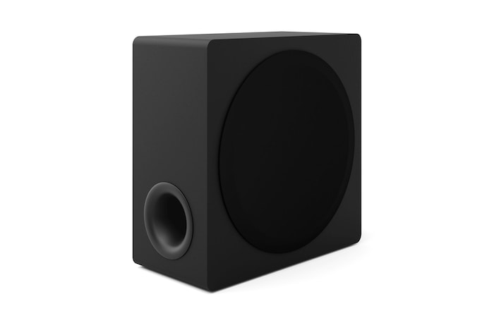 Subwoofer angolato verso sinistra