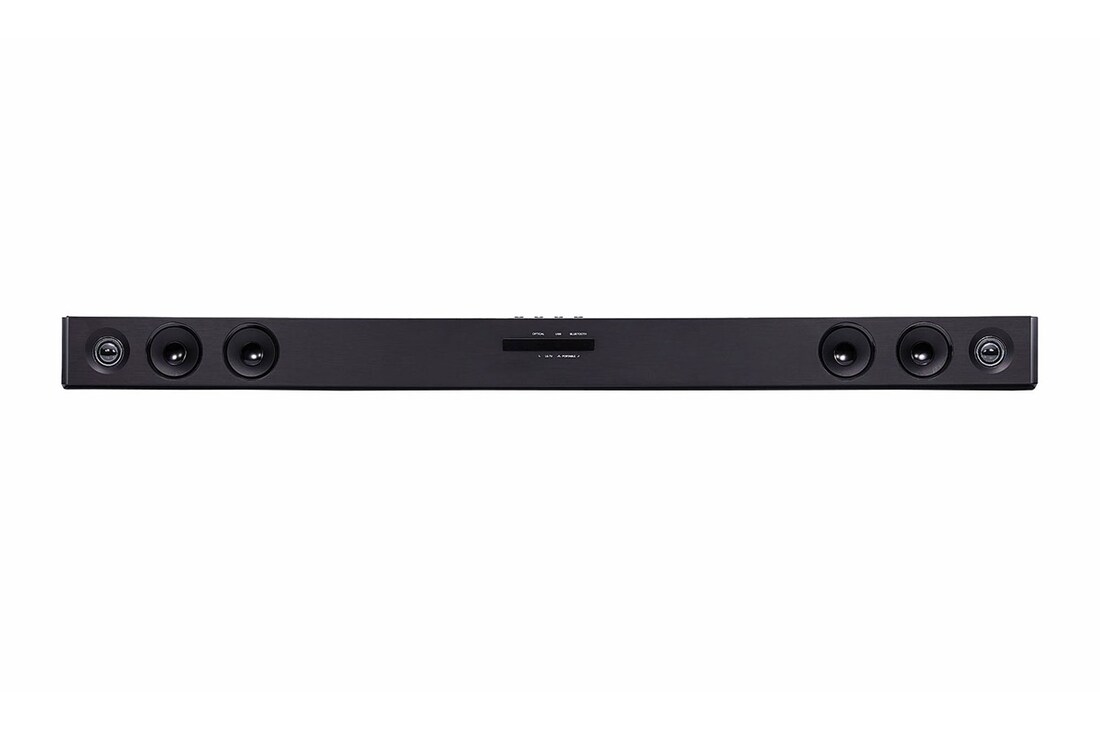 Immagine frontale della soundbar