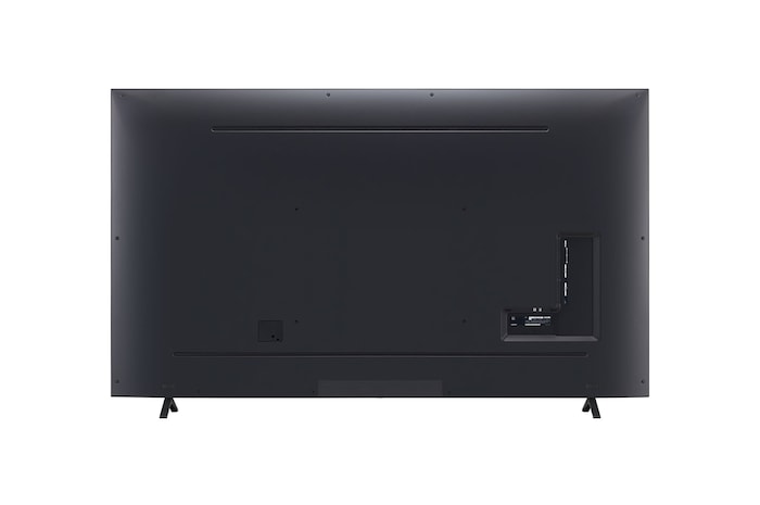Rear view of LG NanoCell TV, NANO81