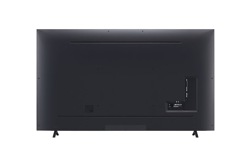 Rear view of LG NanoCell TV, NANO81