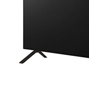 Primo piano del TV dalla base