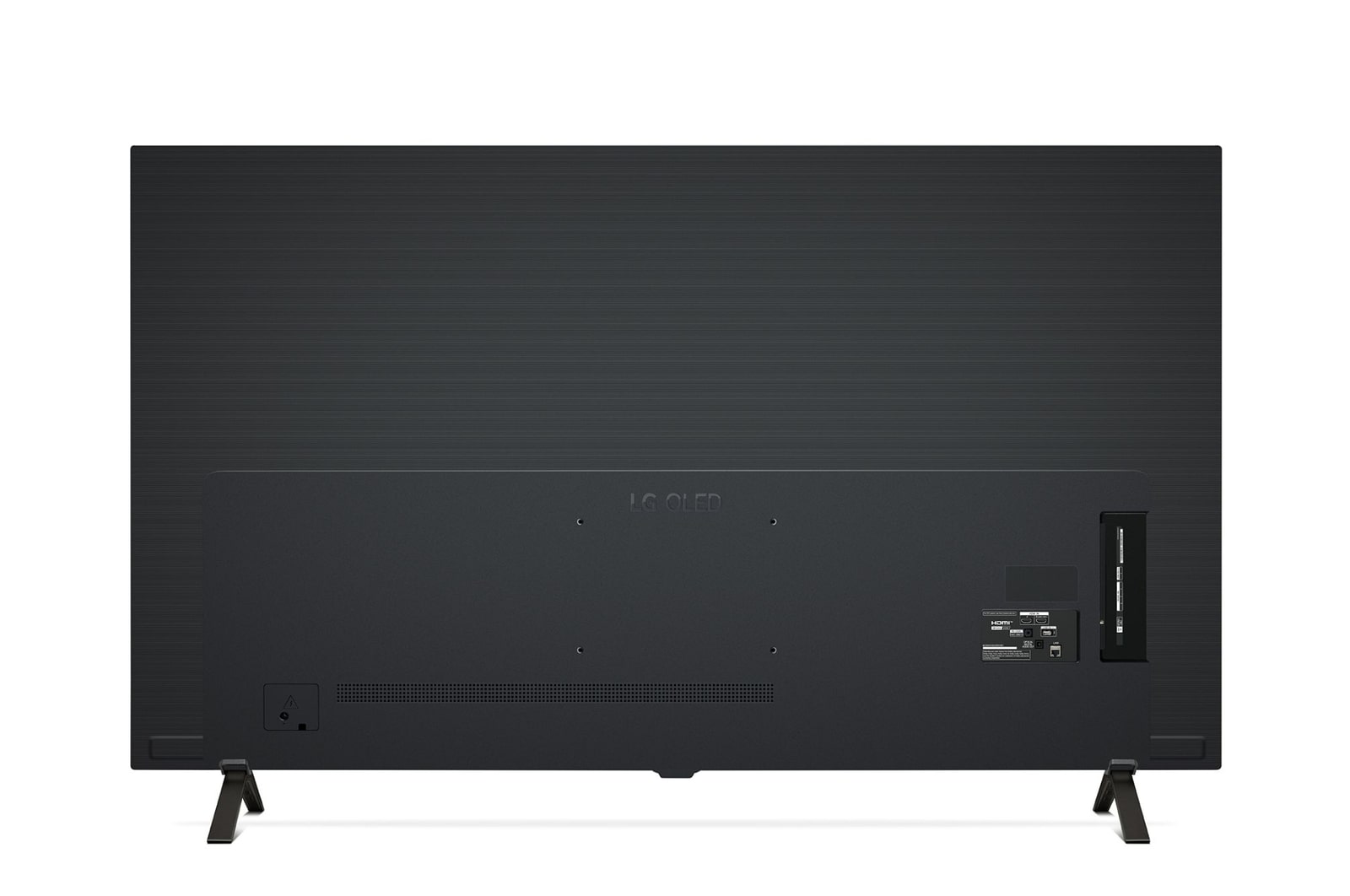 Vista posteriore del TV OLED LG, OLED B4