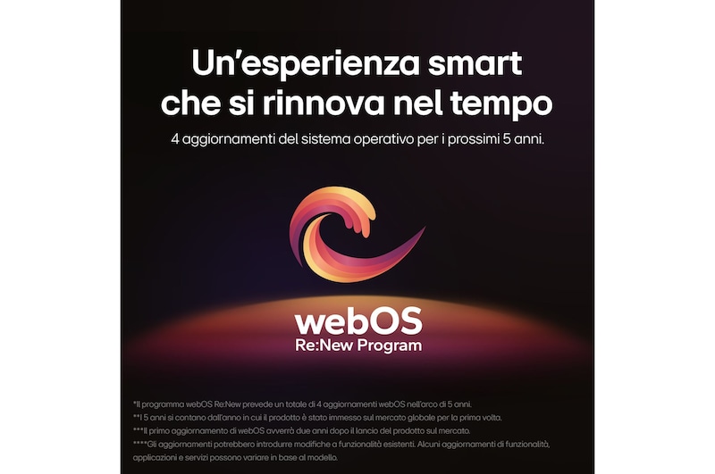 Caratteristica Un'esperienza smart che si rinnova nel tempo