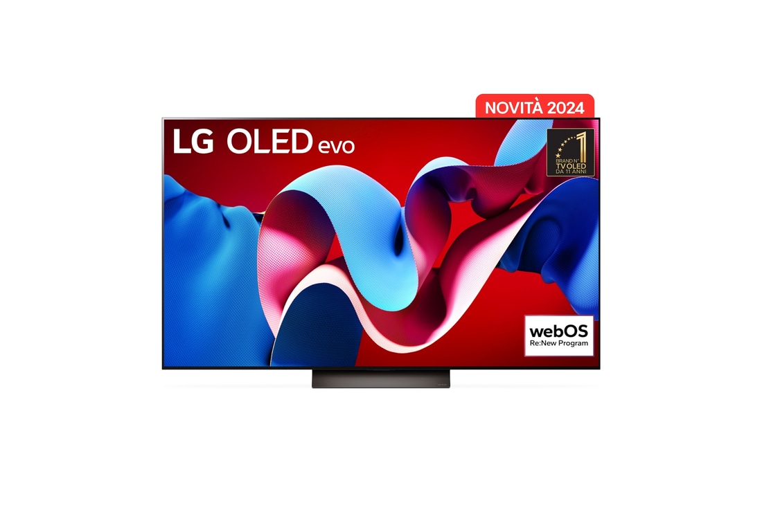 Foto frontale OLED EVO OLED55C44LA 