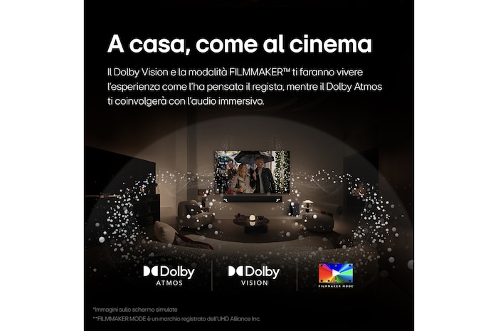 LG TV 77 pollici LG OLED evo AI C4 4K Smart TV 2024, OLED77C43LA