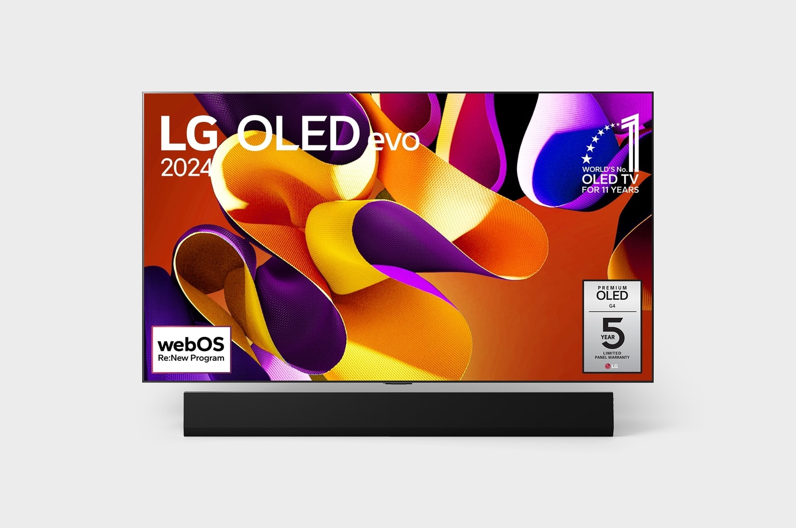 LG Offerta Kit Esclusivo: TV OLED evo Serie G4 77'' 4K + Soundbar SG10TY 420W su 3.1 canali, OLED77G45LW.SG10TY