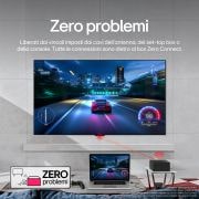 Rear view of LG OLED evo TV, OLED M4