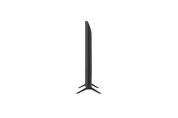 Vista laterale del TV