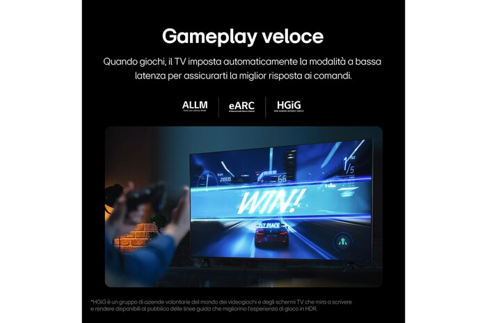 Caratteristica "Gameplay veloce"