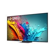 Vista da tre quarti con il TV verso sinistra