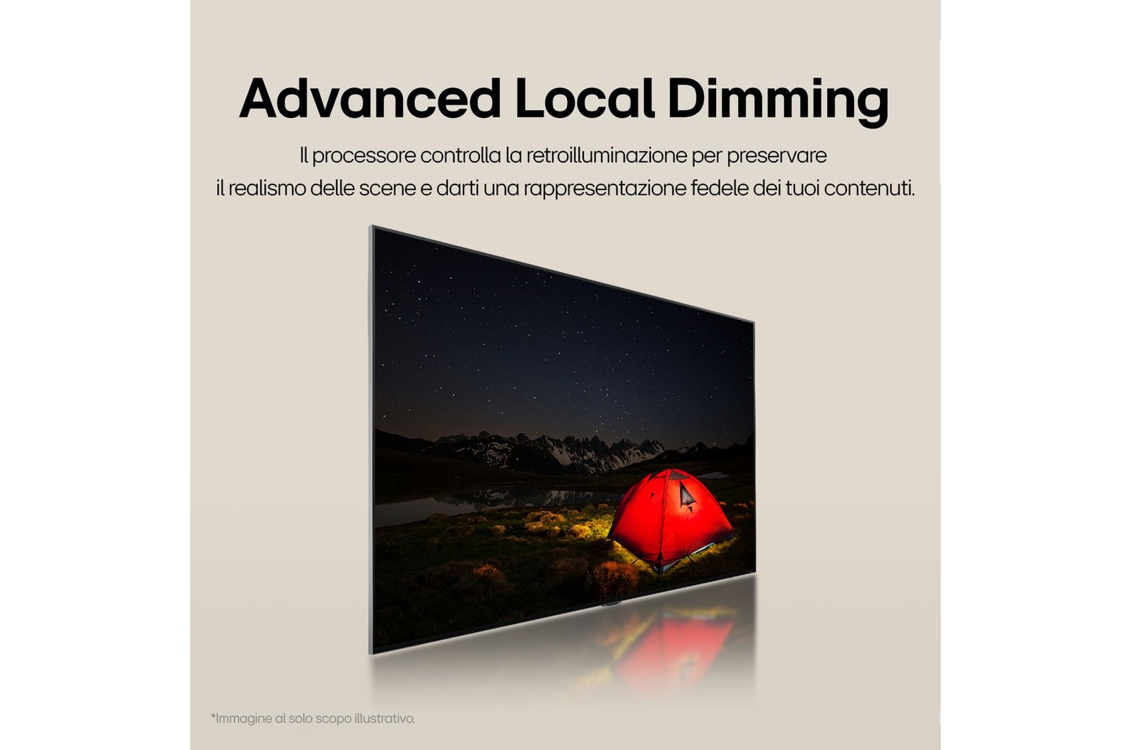 Caratteristica Advanced Local Dimming