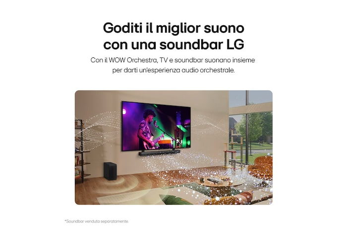 Caratteristica Goditi il miglio suono con una soundbar LG