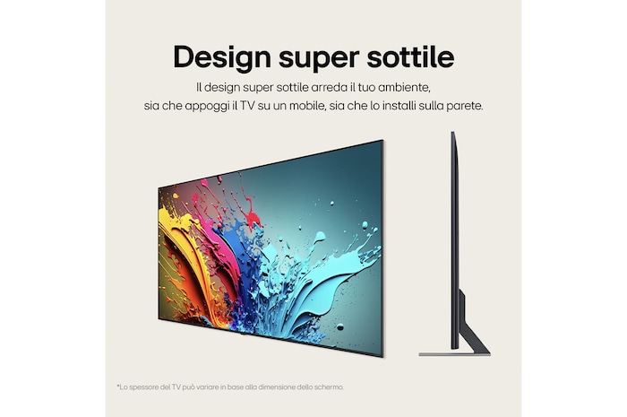 Design super sottile