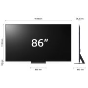 Dimensioni del TV