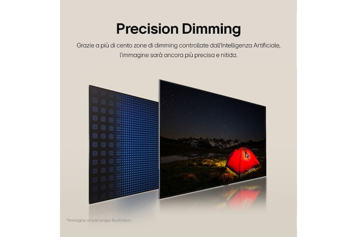 Caratteristica Precision dimming