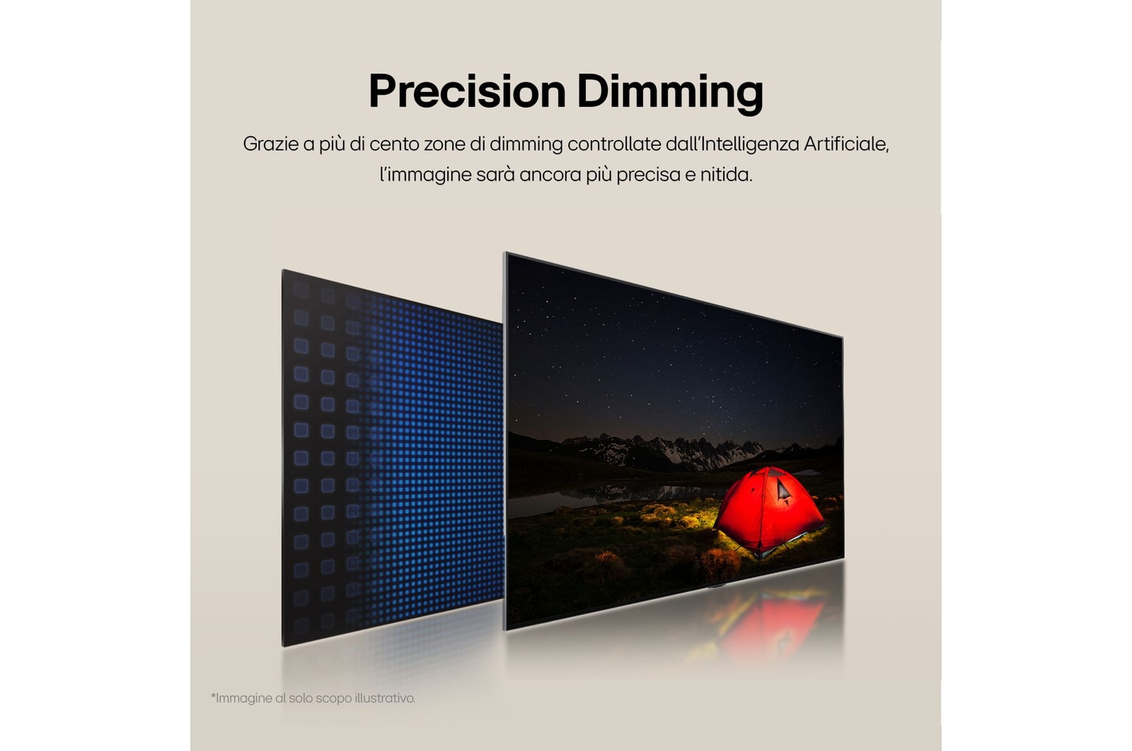Caratteristica Precision dimming