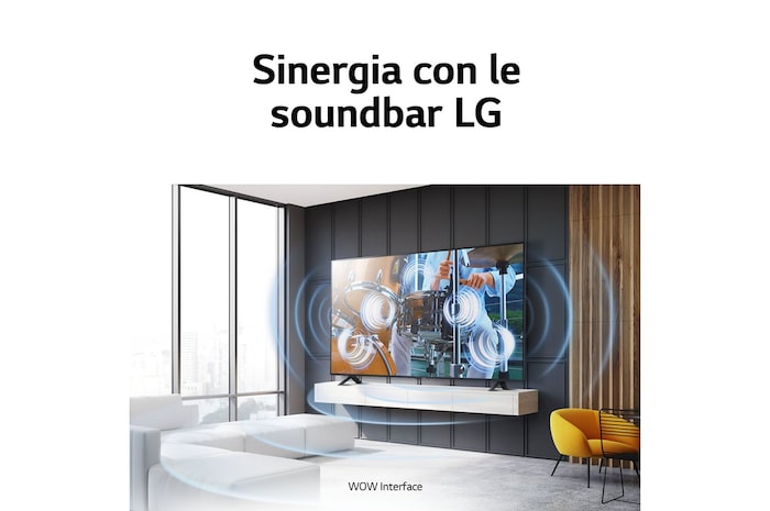 Caratteristica Sinergia con le soundbar LG