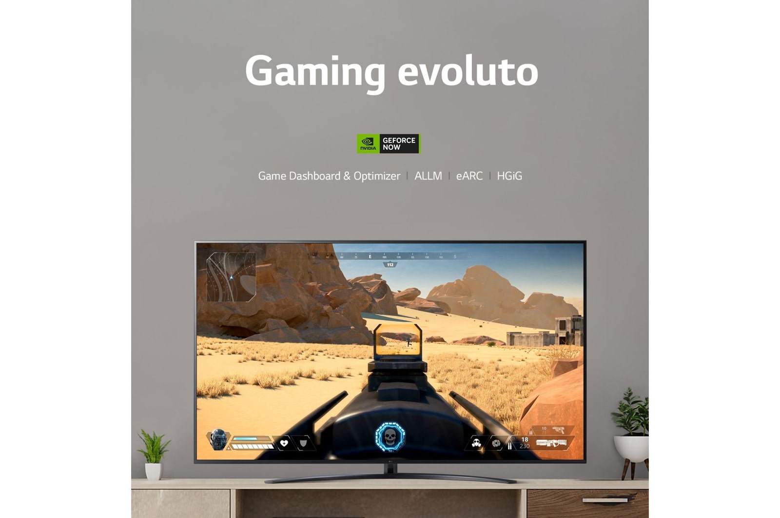 Caratteristica Gaming Evoluto