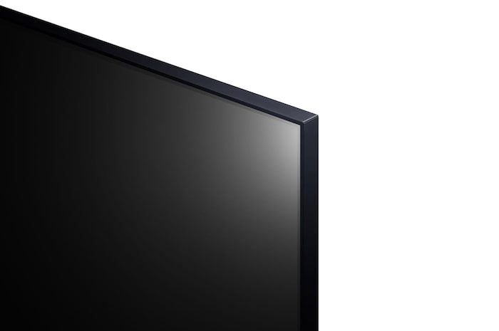 Dettaglio dell'angolo dello schermo