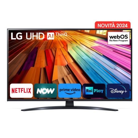 TV 43 pollici LG UHD AI UT81 4K Smart TV 43UT81006LA | LG IT