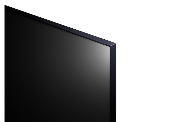 Dettaglio dell'angolo dello schermo