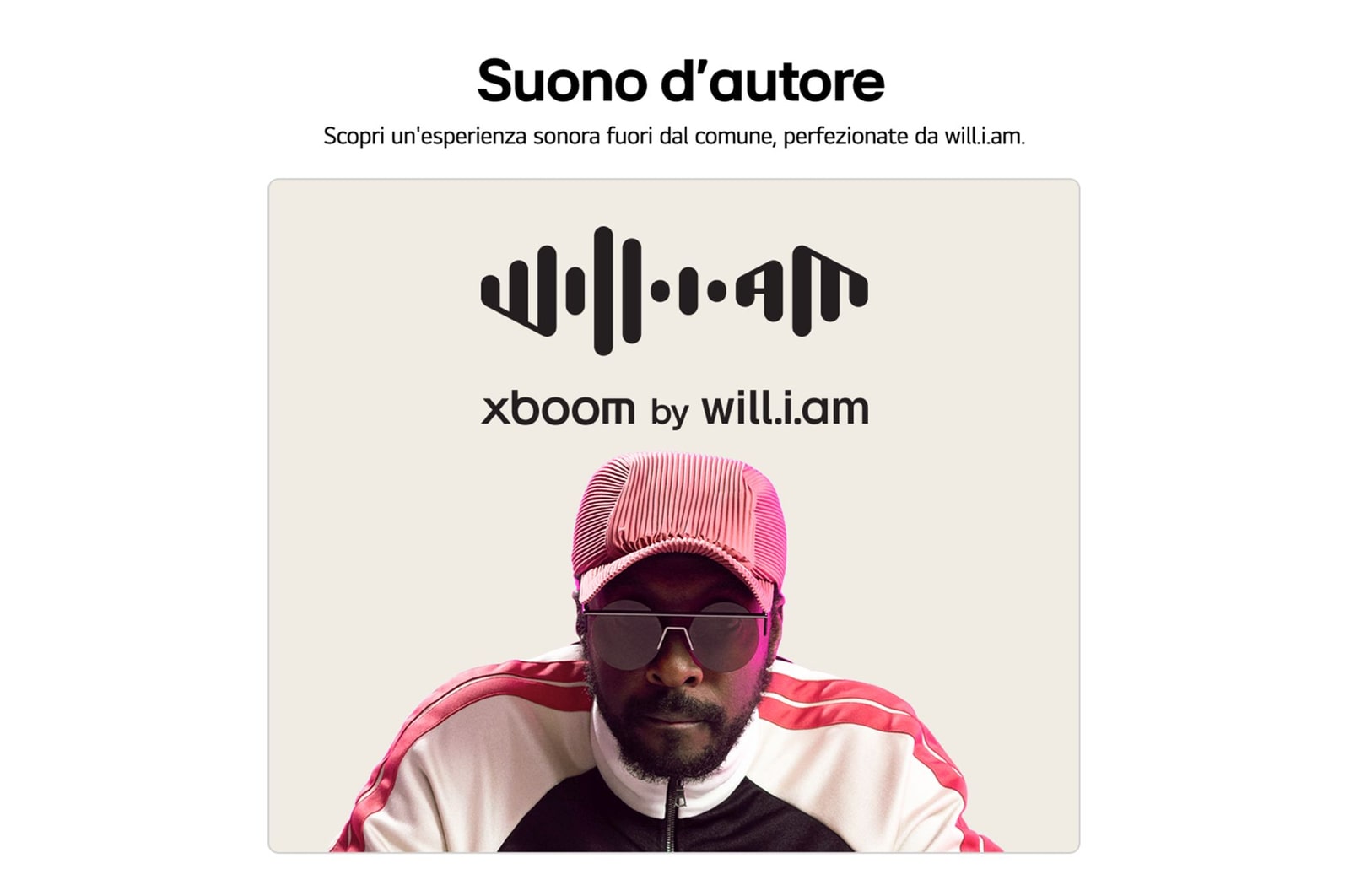 Caratteristica Suono d'autore