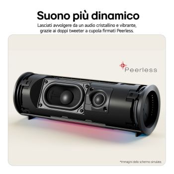 Caratteristica Suono più dinamico