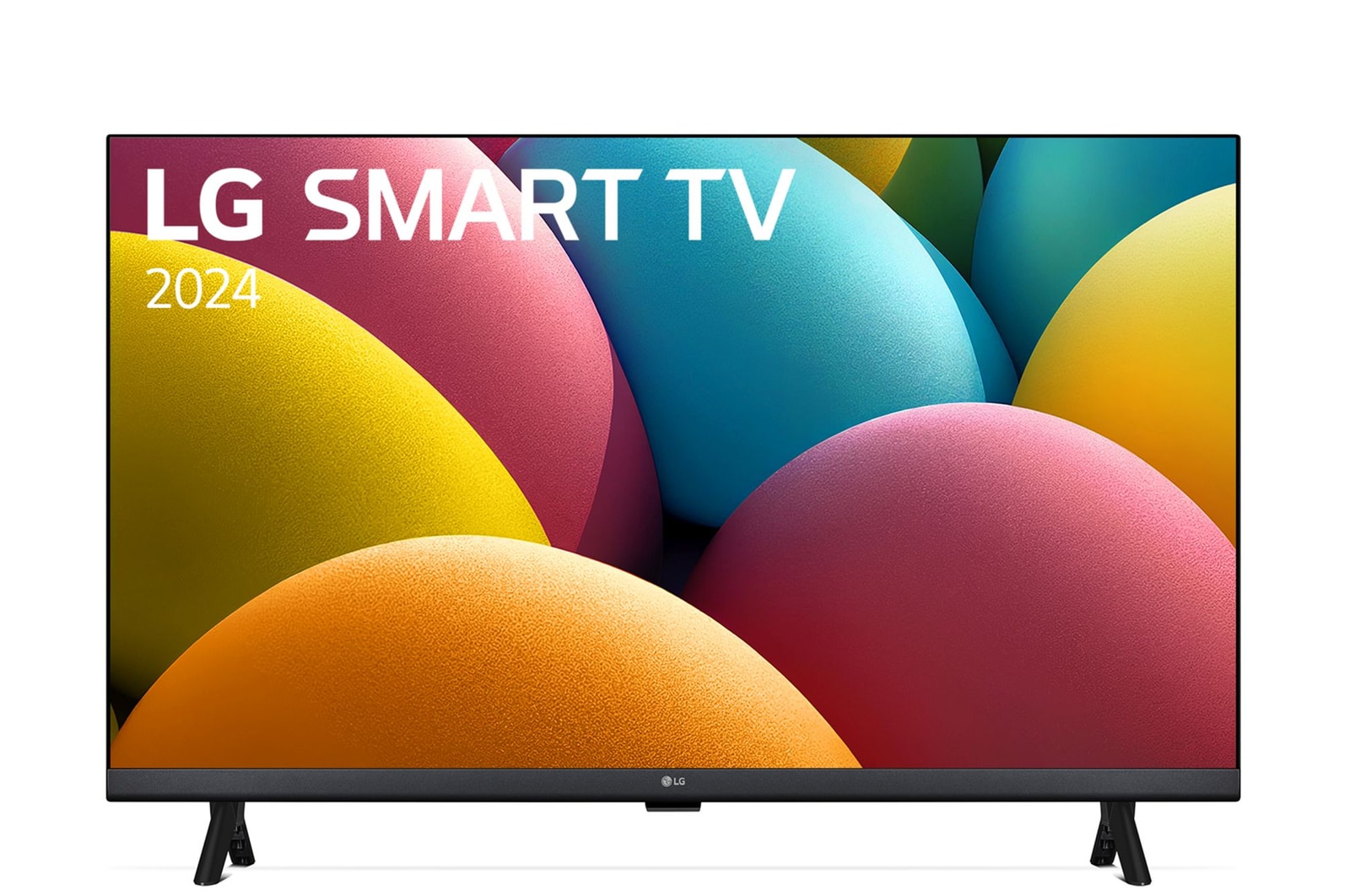 Vista frontale di TV 32 pollici LG Full HD LR6000 Smart TV 2024 32LR60006LA