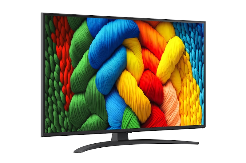 Foto inclinata TV Nanocell 43NANO81A6A
