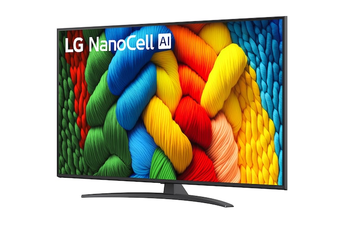 Vista inclinata TV Nanocell 55NANO81A6A