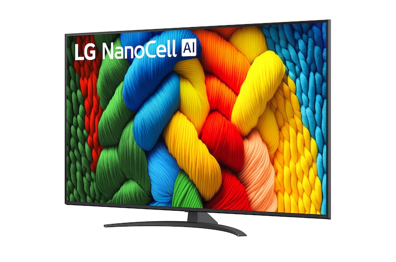 Foto inclinata TV 65NANO81A6A