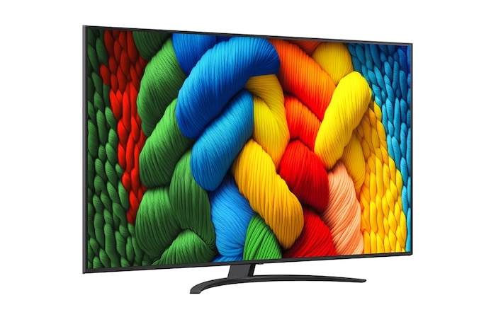 Foto inclinata TV Nanocell 75NANO81A6A