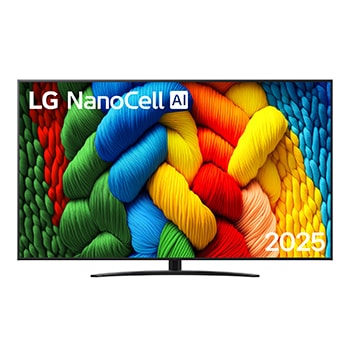 Foto frontale TV Nanocell 75NANO81A6A