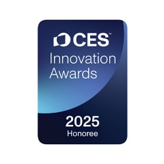 Badge CES Innovation Awards con menzione 2025 Honoree.